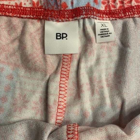 BP Nordstrom Sleep Shorts Patchwork Holiday Print Size XL - Picture 3 of 5